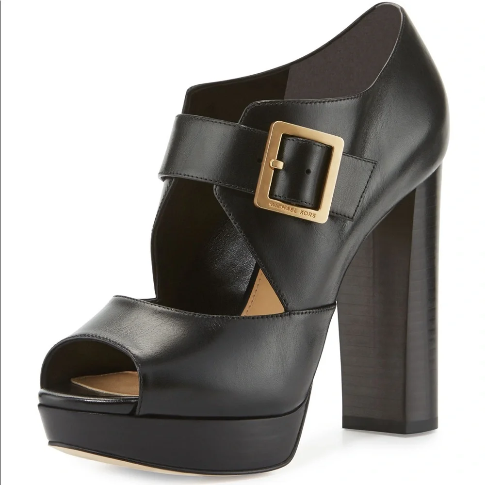 🔥SALE🔥 Michael Kors Eleni Platform Heel 10 - Picture 1 of 10